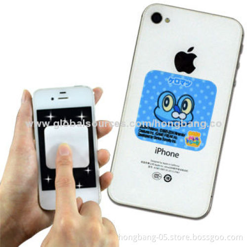 Mobile Screen Cleaner, Made of 20% Nylon and 80% Polyester